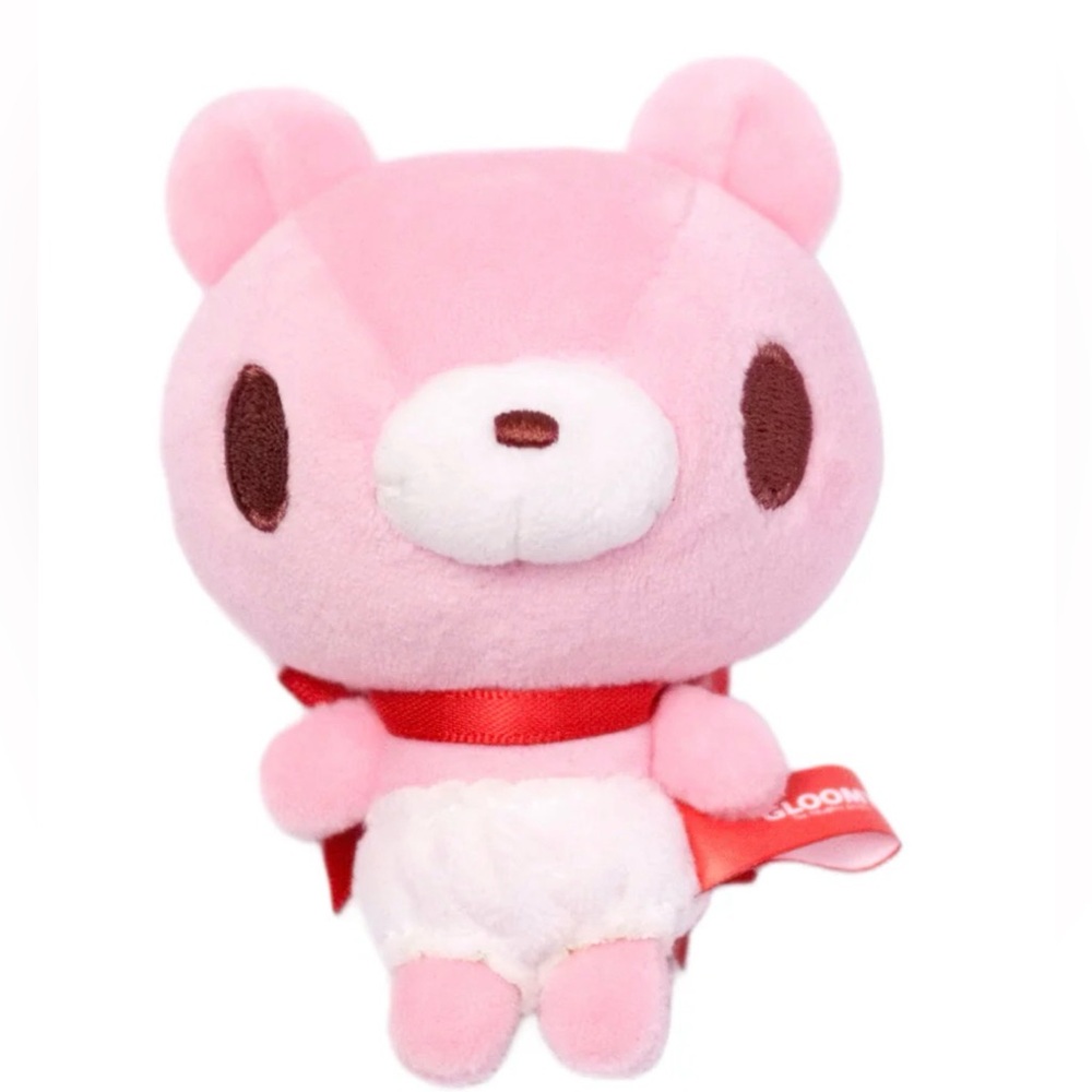 Baby Gloomy Bear Naughty Grizzly Keychain Ball Chain Kawaii Japan Exclusive NWT